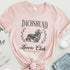 Longhaired Dachshund Tee for Women - Dachshund Lovers Club Shirt